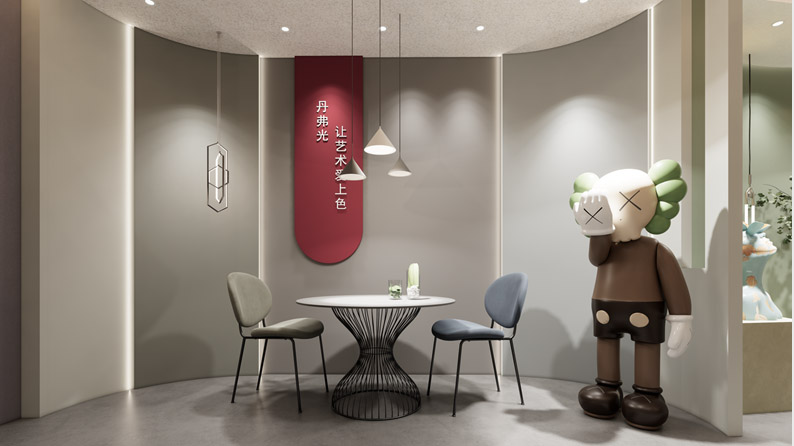 藝術(shù)涂料為空間注入靈魂